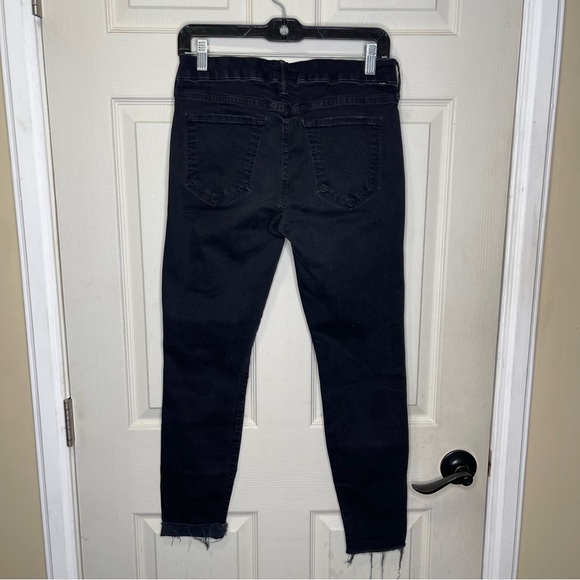 MOTHER Looker Ankle Fray In Guilty As Sin Sz 28 - Picture 6 of 11